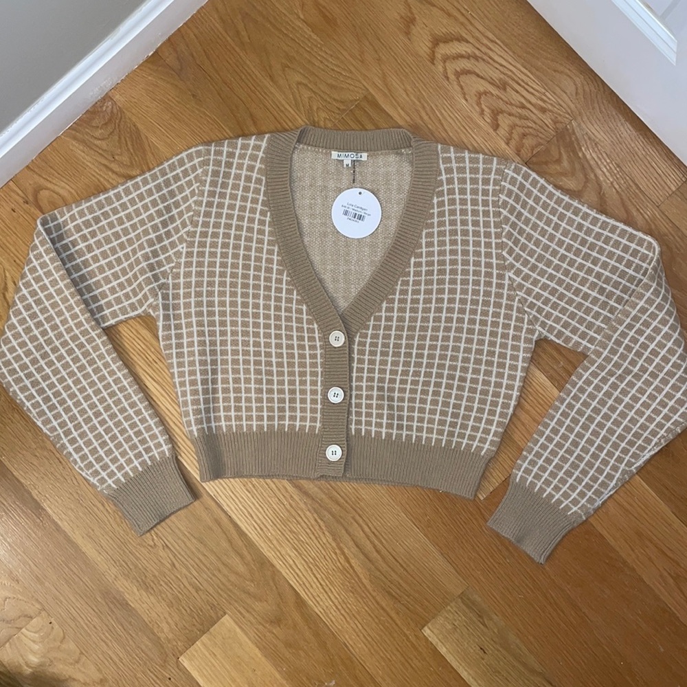 Button up sweater